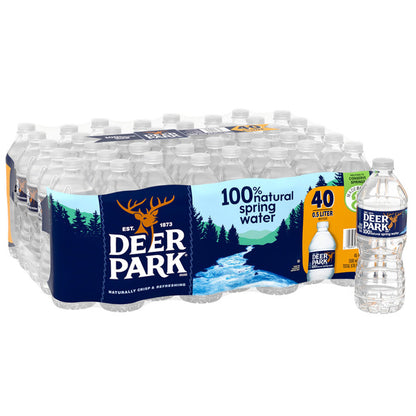 Deer Park Natural Spring Water, 16.9 fl oz, 40 count
